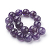 Natural Amethyst Beads Strands G-G099-12mm-1-2