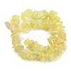 Electroplated Natural Quartz Beads Strands G-M412-01A-3