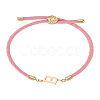 1Pc Adjustable Nylon Cord Slider Bracelets for Women BJEW-LP0001-32B-03-1