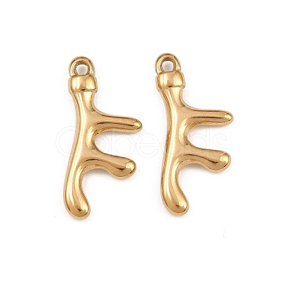 304 Stainless Steel Pendants STAS-L303-26G-02-1