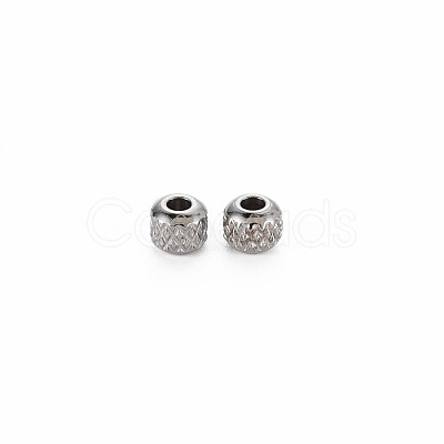 Non-Tarnish 201 Stainless Steel Beads STAS-N088-37A-01P-1