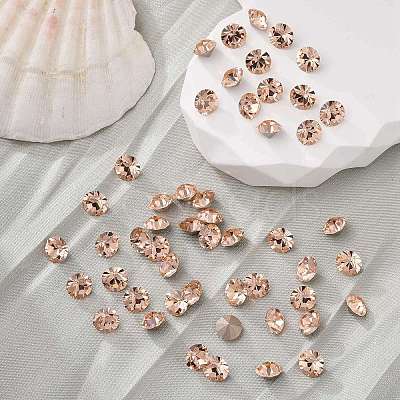 Preciosa&reg MAXIMA Crystal Round Stones Y-PRC-RBSS45-90300-1