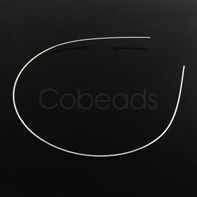 Hair Accessories Iron Hair Band Findings X-OHAR-Q042-007A-1