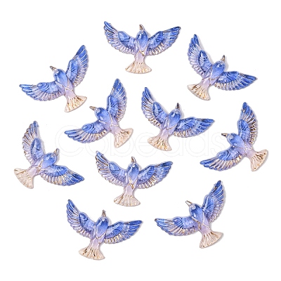 10Pcs Transparent Resin Cabochons FIND-YW0008-83B-1