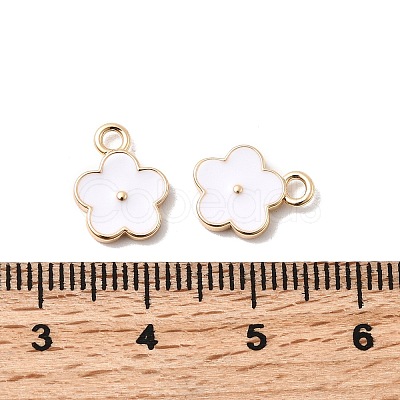 Brass Enamel Pendants KK-A277-02G-01-1
