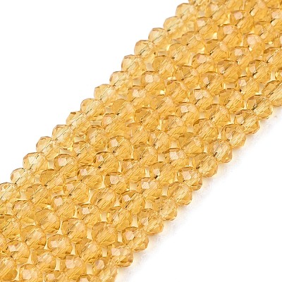 Glass Beads Strands EGLA-A044-T2mm-D03-1