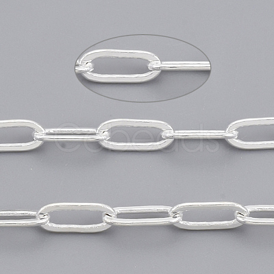 Brass Paperclip Chains X-CHC-S008-001D-S-1