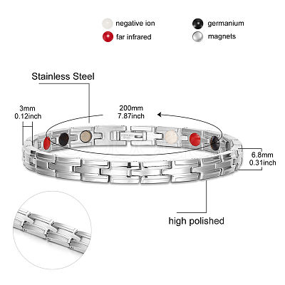 Stainless Steel Watch Band Bracelets JB652A-1