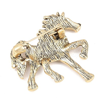 Alloy Rhinestone Lapel Pin Brooches JEWB-C057-01AB-1