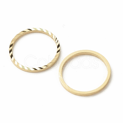 Brass Linking Rings X-KK-F831-018D-G-RS-1