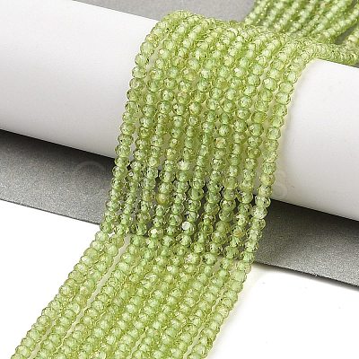 Natural Peridot Beads Strands G-ONLY-T-B07-01A-1
