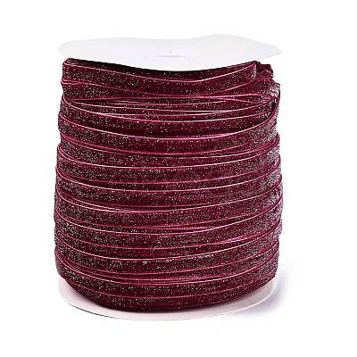 Glitter Sparkle Single Face Velvet Ribbon SRIB-Q023-01A-02-1