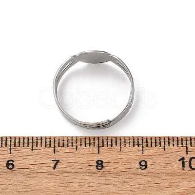 316L Surgical Stainless Steel Ring Components STAS-C125-02P-1