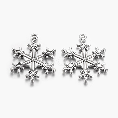 Zinc Tibetan Style Alloy Pendants TIBEP-12740-AS-LF-1
