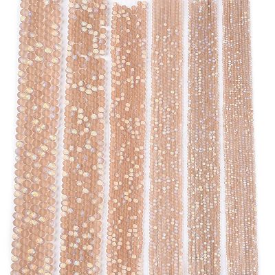 Transparent Glass Beads Strands EGLA-A044-T3mm-MB20-1