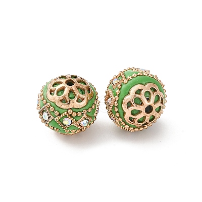 Handmade Resin Indonesia Beads IPDL-E010-20-A-01KCG-1