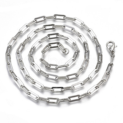 Brass Paperclip Chains MAK-S072-15B-P-1
