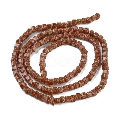 Synthetic Goldstone Beads Strands G-H042-B36-01-1
