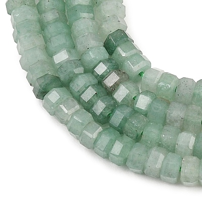 Natural Green Aventurine Beads Strands G-G345-C28-2x4mm-1