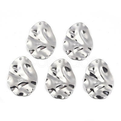 Non-Tarnish 201 Stainless Steel Pendants STAS-N098-150P-1