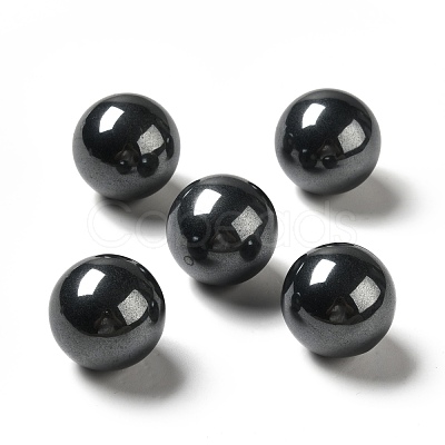 Natural Black Stone Beads G-A206-02-01-1