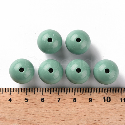 Opaque Acrylic Beads MACR-S370-C16mm-26-1