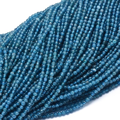 Natural Apatite Beads Strands G-A177-04-12-1