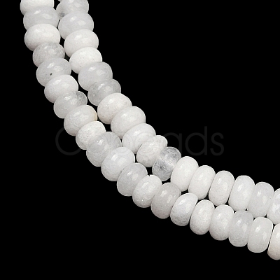Natural White Jade Beads Strands G-H292-A25-01-1