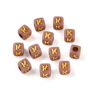 Plating Acrylic Beads OACR-N140-01B-K-1