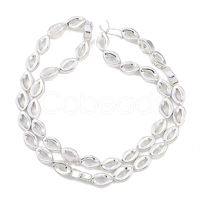 Electroplated Synthetic Non-magnetic Hematite Beads Strands G-C156-05S-1