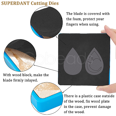 SUPERDANT 1Pc Wood Cutting Dies DIY-SD0001-92A-02-1