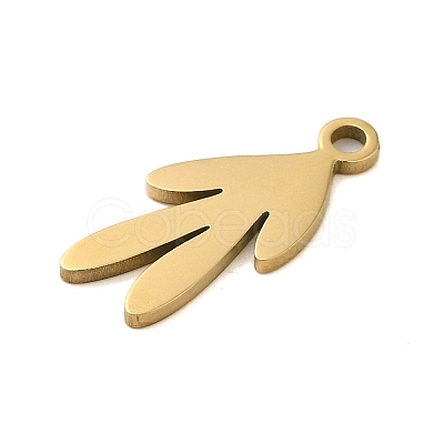 304 Stainless Steel Charms LS-STAS-S123-01G-07-1