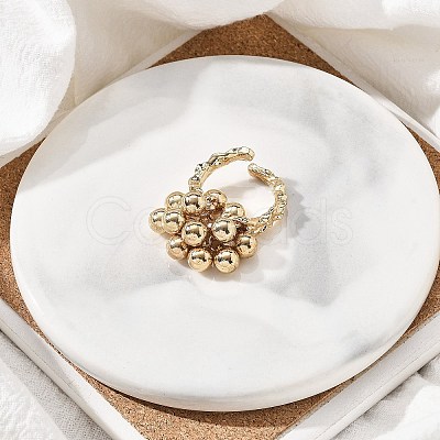 Alloy Cuff Rings for Women RJEW-B108-06KCG-01-1