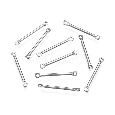 Tarnish Resistant 304 Stainless Steel Link Connectors STAS-S117-019C-1