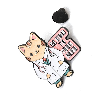 Medical Health Theme Enamel Pins JEWB-L023-03B-EB-1