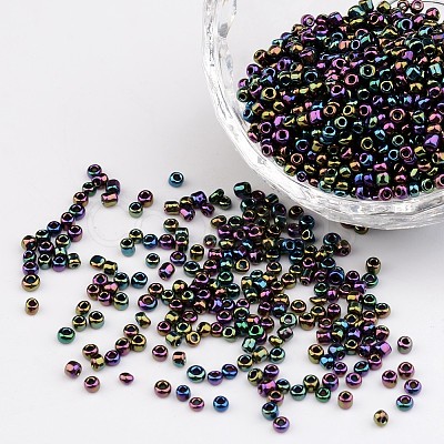 12/0 Iris Round Glass Seed Beads X-SEED-A009-2mm-603-1