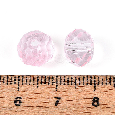 Baking Paint Transparent Glass Beads X1-GLAA-N011-10mm-10-1