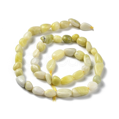 Natural Jade Beads Strands G-P497-01A-06-1