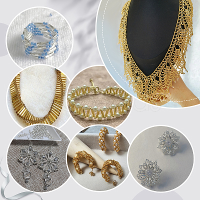 7 Styles Glass Twist Beads EGLA-AR0003-84A-1