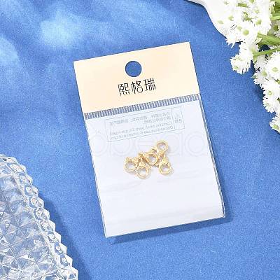 SHEGRACE Brass Lobster Claw Clasps XGR0093G-159G-1