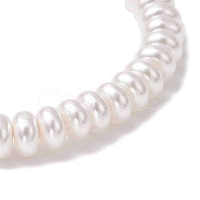 Transparent Spray Painted Glass Beaded Bracelets for Children BJEW-JB11756-1