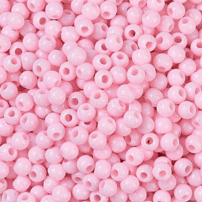 Opaque Acrylic Beads SACR-A007-01A-01-1