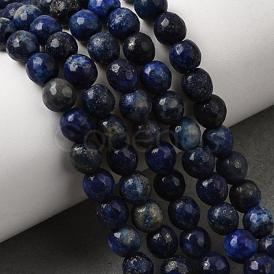 Natural Lapis Lazuli Beads Strands G-D840-38-6mm-1