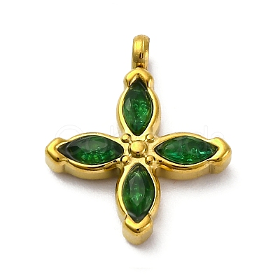 304 Stainless Steel Pendants STAS-C118-01G-05-1