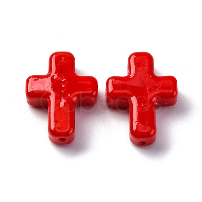 Handmade Lampwork Beads LAMP-Q004-01A-04-1