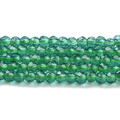 Transparent Glass Beads Strands GLAA-H021-03-17-1