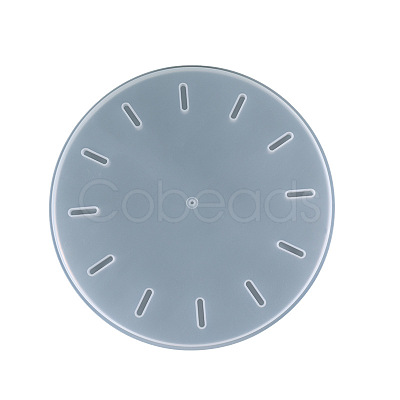 Flat Round Clock Wall Decoration Silicone Molds SIMO-PW0001-421-1