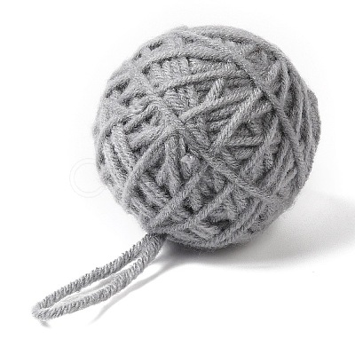 Yarn Knitted Christmas Ball Ornaments LS-AJEW-P106-01B-1
