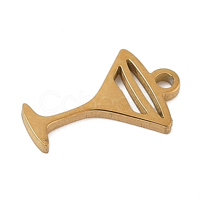 304 Stainless Steel Charms STAS-G355-05B-G-1