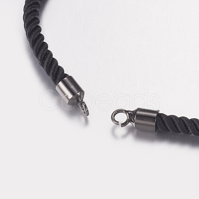 Nylon Twisted Cord Bracelet Making MAK-F019-04B-1